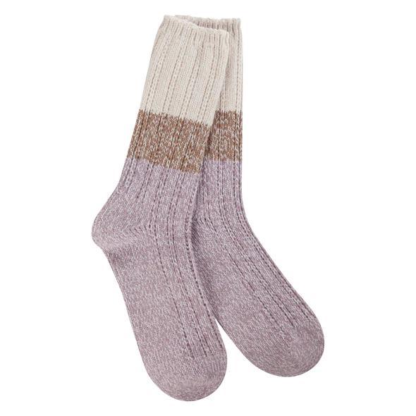 World's Softest® Socks Weekend Pointelle Crew | Nirvana