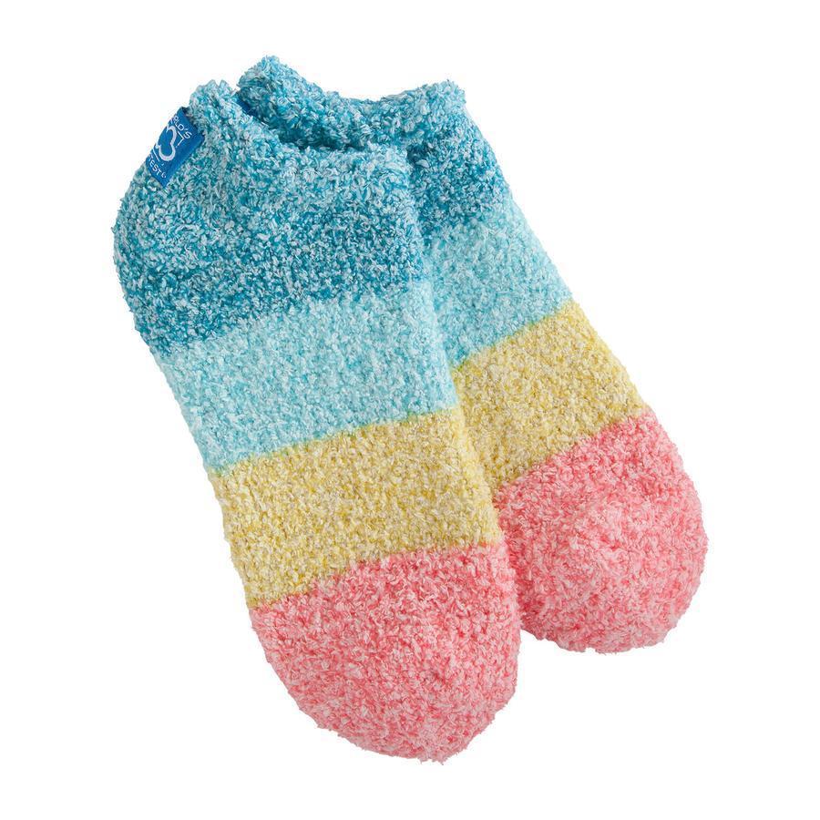 World's Softest® Women's Cozy Low Sock Berry Popsicle