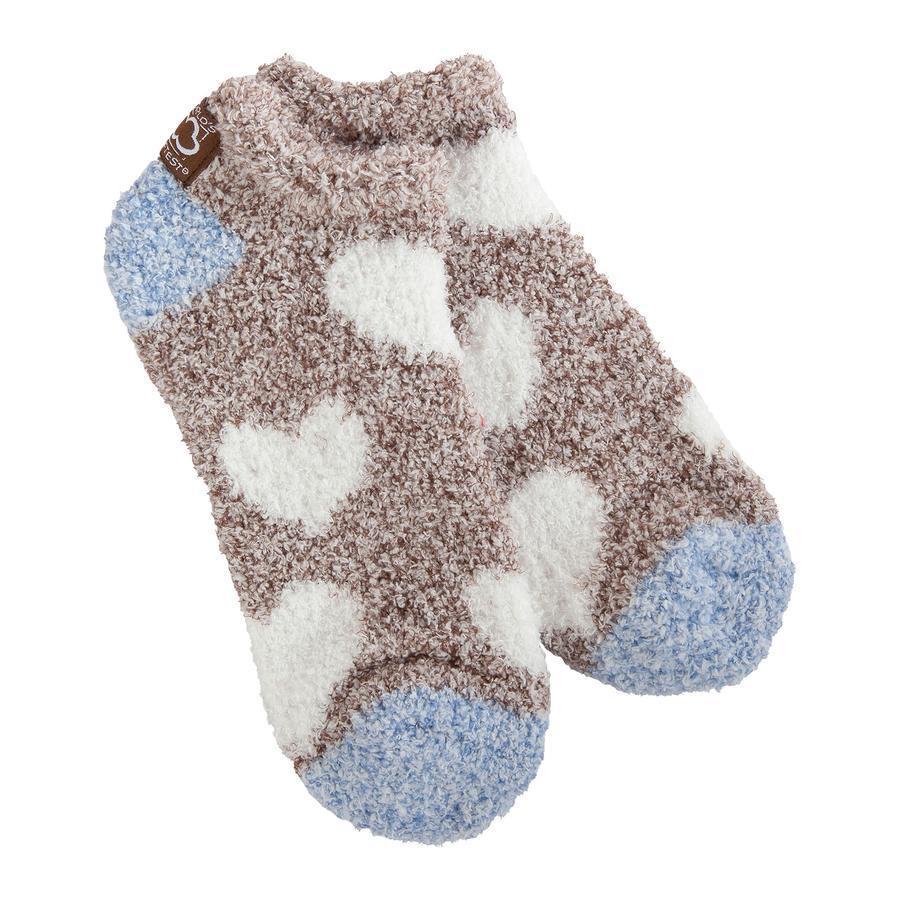 World's Softest® Women's Cozy Low Sock Falling Heart