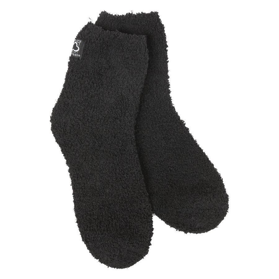 World's Softest® Women's Cozy Quarter Sock Black