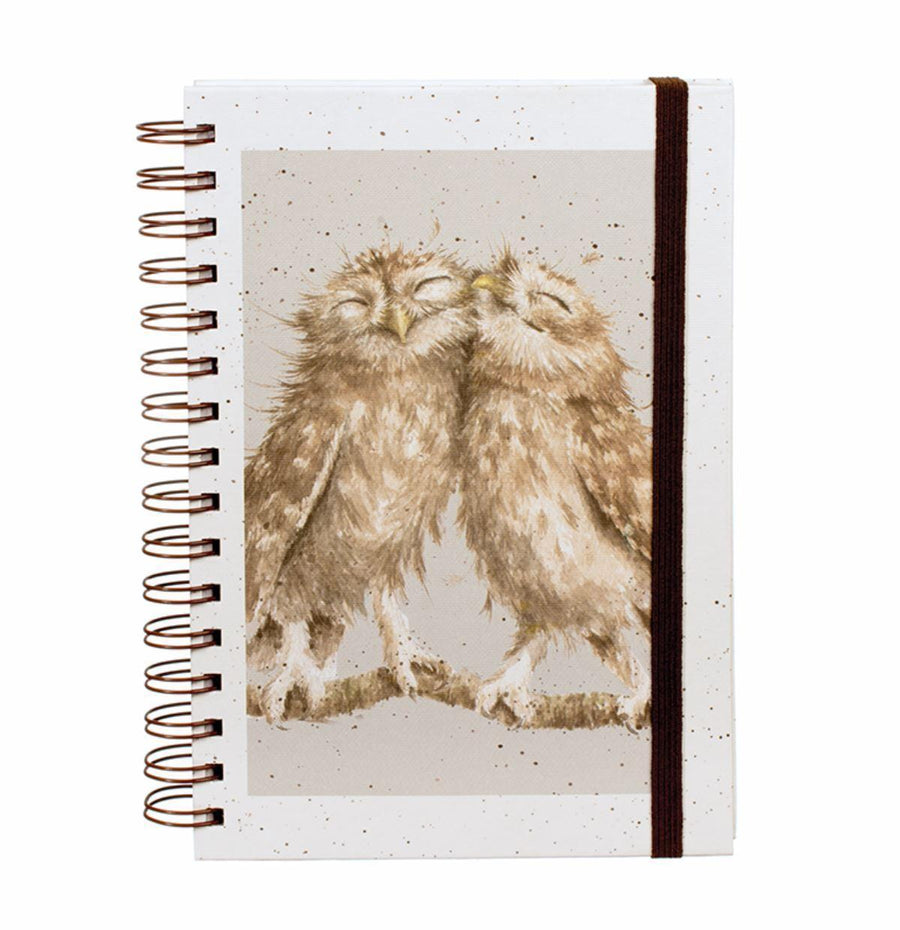 Wrendale ‘Birds of a Feather' Owls Spiral Bound Journal