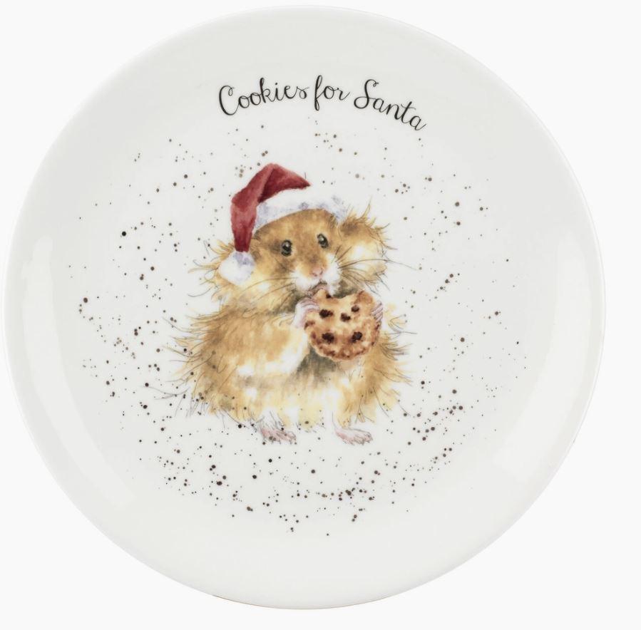 Wrendale Bone China | Cookies for Santa Plate