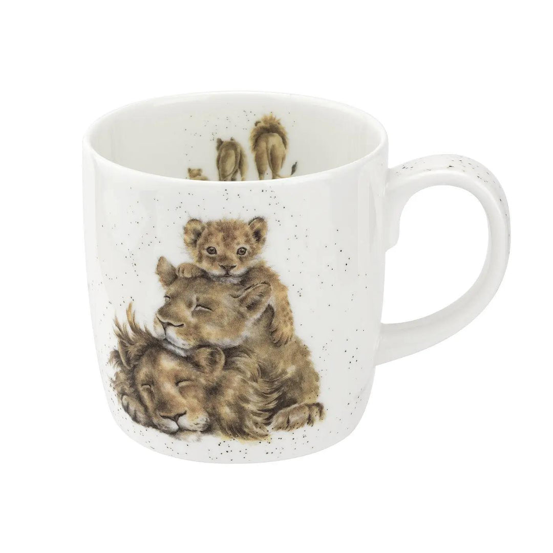 Wrendale Bone China Mug | Family Pride Lions