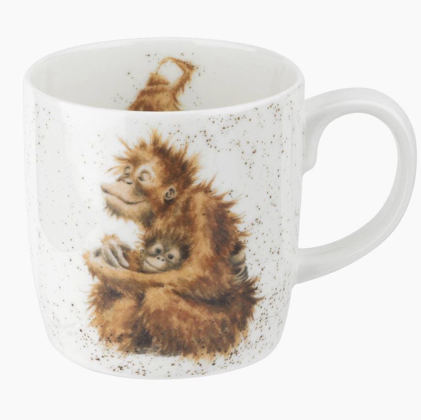 Wrendale Bone China Mug | Orangutangle