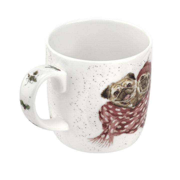 Wrendale Bone China Mug Snug as A Pug Dog