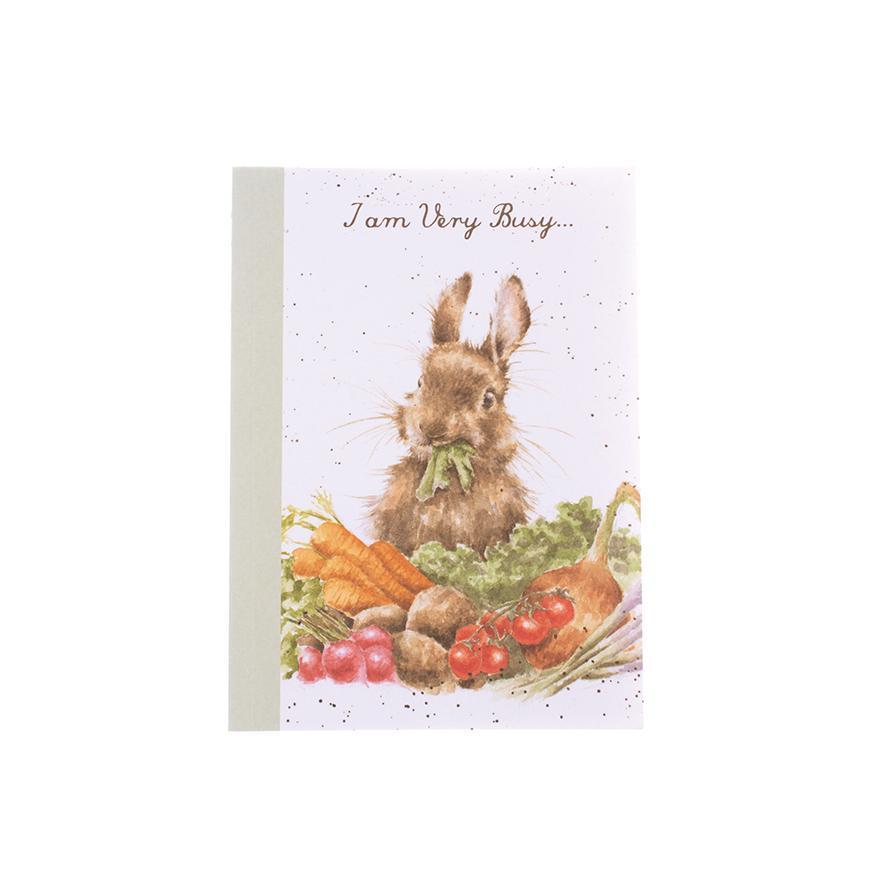 Wrendale ‘Grown Your Own' Garden Bunny Small Notebook