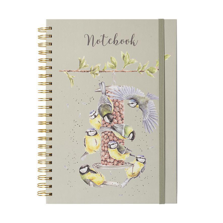 Wrendale Large Notebook | 'Bon Appétit!' Birds