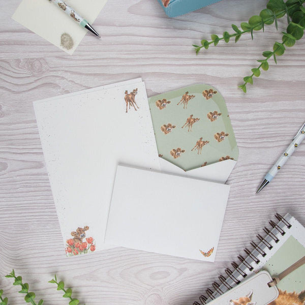 Wrendale Letter Writing Set | Flutterly Fabulous Cow