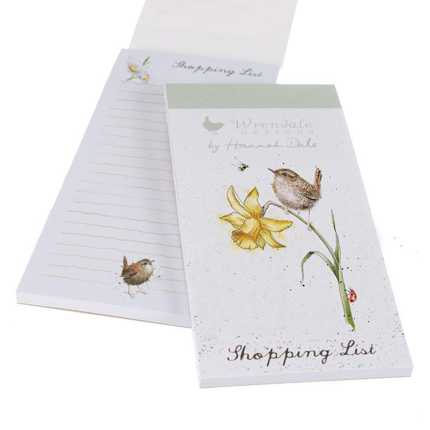 Wrendale Magnetic Shopping Pad | The Birds and the Bees Wren