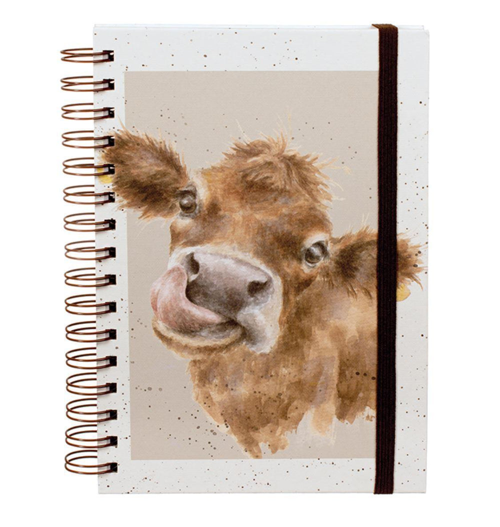 Wrendale ‘Mooo’ Cow Spiral Bound Journal