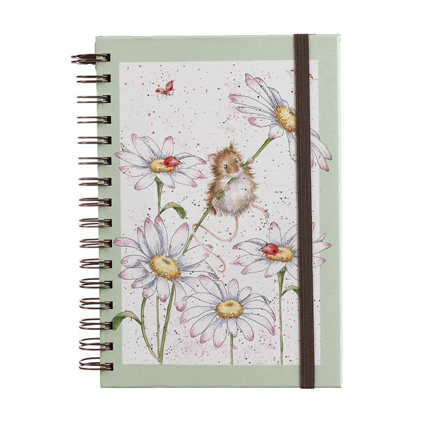 Wrendale 'Oops A Daisy' Mouse Spiral Bound Journal