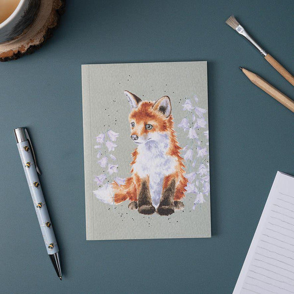 Wrendale  Small Notebook | Contemplation Fox