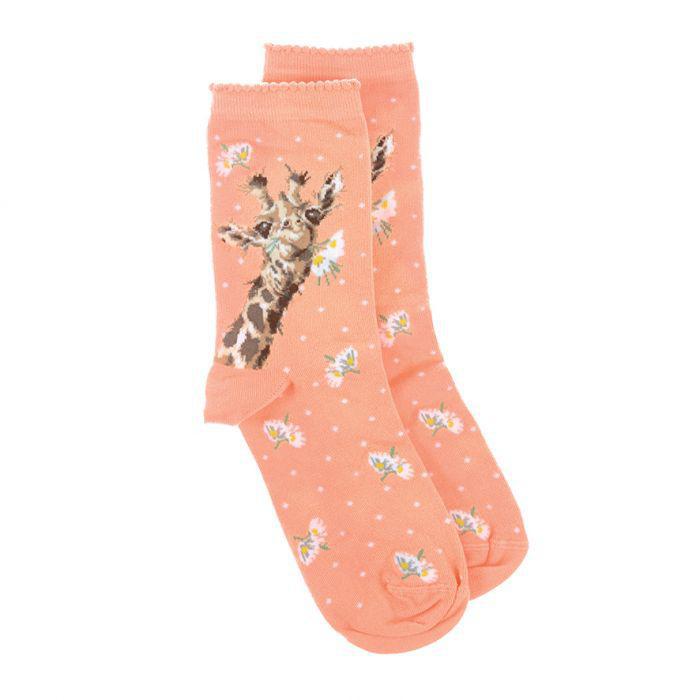 Wrendale Socks | Flowers & Giraffe