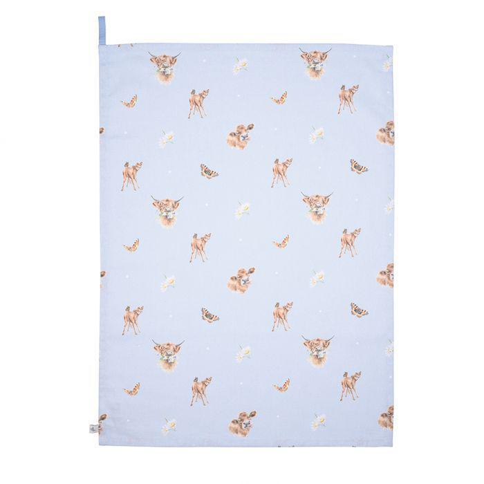 Wrendale Tea Towel | Farmyard Friends