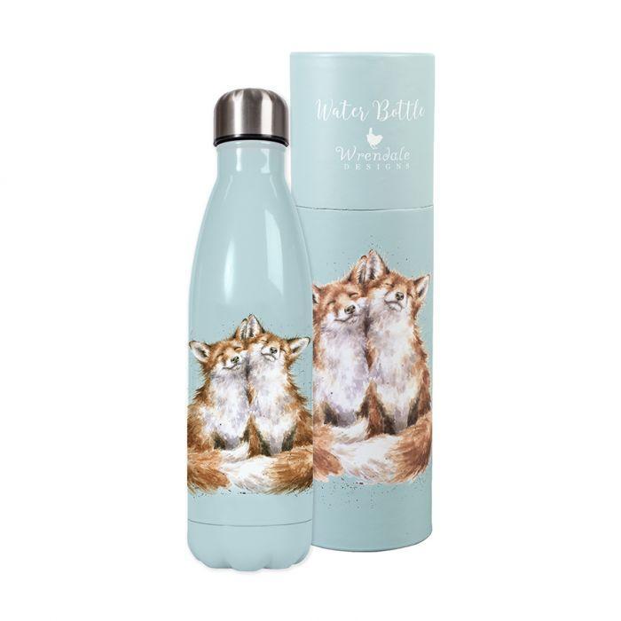 Wrendale Water Bottle | Contentment Foxes