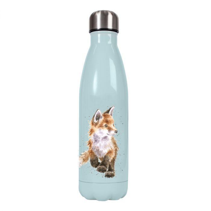 Wrendale Water Bottle | Contentment Foxes