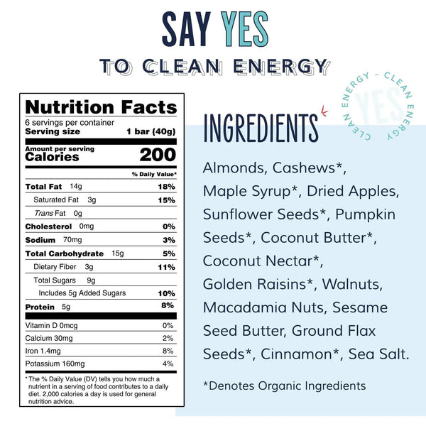 YES Bar | Apple Cinnamon Crisp