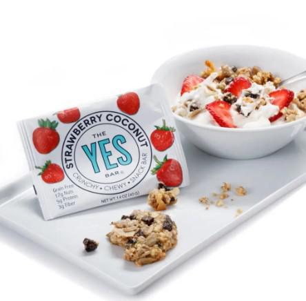 YES Bar | Strawberry Coconut