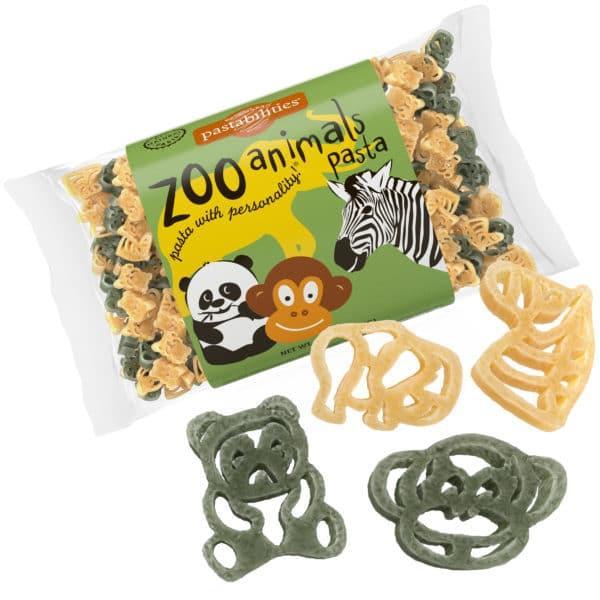 Zoo Animals Shaped Pasta